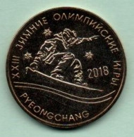 Moldova Moldova Transnistria 2017  Coins 25 Rub. "XXIII Winter Olympic Games 2018" UNC - Moldawien (Moldau)