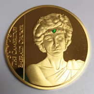 MÉDAILLE - DIANA - 1961-1997 - THE CAMBRIDE EMERALD CHOKER - BE - Andere & Zonder Classificatie