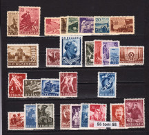 1949 - Compl. MNH , Mi-688/717  Bulgaria/Bulgarie - Annate Complete