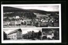 AK Wallenstein, Gasthaus Schmidt, Burg Wallenstein, Forstamt  - Autres & Non Classés