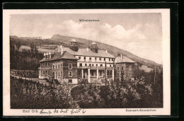 AK Bad Orb, Spessart-Sanatorium, Wilhelmshaus  - Bad Orb