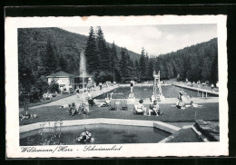 AK Wildemann / Harz, Schwimmbad Mit Badegästen  - Wildemann