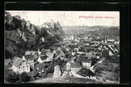 AK Pottenstein / Fränk. Schweiz, Totale Vom Berg Aus Gesehen  - Pottenstein