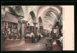 AK Constantinople, Intérieure Du Grand Bazar  - Turkey