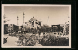 Foto-AK Constantinople, Mosquée Ste. Sophie  - Türkei