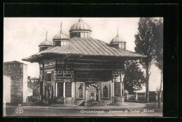 AK Constantinople, Fontaine De Sultan Ahmed  - Turkije
