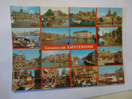 NETHERLANDS  POSTCARDS 1993 AMSTERDAM PANORAMA - Autres & Non Classés