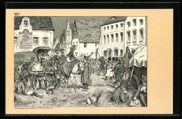 Künstler-AK Richard Knoetel: Vom Marsche Der Grossen Armee Nach Russland  - Knoetel, R.