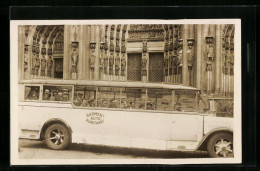 Foto-AK Dahmen`s Auto-Rundfahrt. Autobus  - Autobus & Pullman