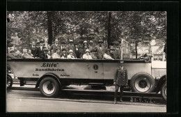 AK Berlin, Elite Rundfahrten, Autobus  - Autobus & Pullman