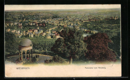 AK Wiesbaden, Panoramablick Vom Neroberg Aus Gesehen  - Wiesbaden