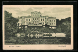 AK Putbus / Rügen, Blick Zum Fürstl. Schloss  - Rügen