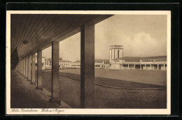 AK Wiek / Rügen, Sächs. Kinderheim, Umgang Mit Wasserturm Und Wirtschaftshof  - Ruegen