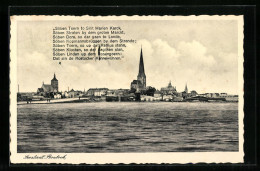 AK Rostock, Totale Mit Kirche  - Rostock