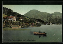 AK Tegernsee, Blick Auf Wall- Und Setzberg  - Tegernsee
