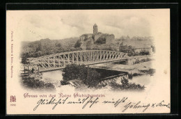 AK Halle / Saale, Blick Auf Die Ruine Giebichenstein  - Autres & Non Classés