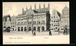 AK Rostock, Vor Dem Rathaus  - Rostock
