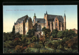 AK Marburg, Schloss Von Der Sternwarte Aus Gesehen  - Marburg