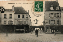 CPA 95 Val D'Oise - BEAUMONT - Avenue Du Château - Beaumont Sur Oise