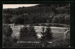 AK St. Johann I. D. Heide, Freibad Im Wald  - Other & Unclassified