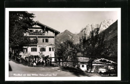 AK Ebbs, Gasthaus Pfandlhof Mit Kaisergebirge  - Andere & Zonder Classificatie