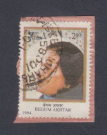 Inde India 1994 Used Begum Akhtar, Singer, Music, Artist, Art, Actress, Indian Cinema, Bollywood - Used Stamps