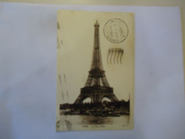 FRANCE   POSTCARDS  EIFFEL 1936  POSTMARK ΜΑΚΡΥΓΙΑΝΝΗ ΑΘΗΝΑΙ ABDD PARIS VIII - Autres & Non Classés