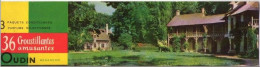 Chromos Image - Gaufrette  OUDIN BESANCON - Versailles Le Petit Hameau- Format Panoramique - Other & Unclassified