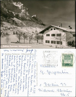 Ansichtskarte Mittenwald Gasthaus Ferchensee Karwendel Berge Panorama 1964 - Mittenwald