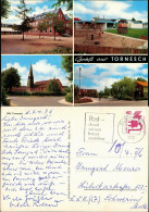 Tornesch Stadtteilansichten Spielplatz Kirche Strasse Mit VW Käfer 1976 - Autres & Non Classés