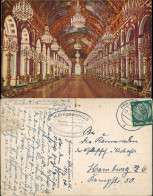 Ansichtskarte Chiemsee Spiegelgalerie Galerie Schloss Inenansicht 1936 - Chiemgauer Alpen