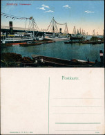 Ansichtskarte Hamburg Petersenquai - Dampfer 1914 - Autres & Non Classés