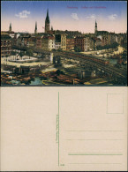 Ansichtskarte Hamburg Stadt, Hafen, Hochbahn 1914 - Autres & Non Classés