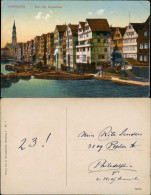 Ansichtskarte Hamburg Dovenfleet 1913 - Other & Unclassified