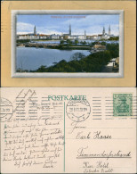 Ansichtskarte Hamburg Alster-Panorama 1911 Passepartout - Sonstige & Ohne Zuordnung