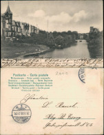 Ansichtskarte Hamburg Alsterpartie - Villen 1905 - Altri & Non Classificati