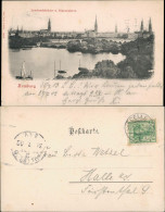 Ansichtskarte Hamburg Lombardsbrücke U. Binnenalster 1903 - Sonstige & Ohne Zuordnung
