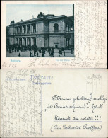 Ansichtskarte Hamburg Börse - Belebter Vorplatz 1907 - Sonstige & Ohne Zuordnung