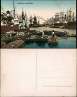 Ansichtskarte Hamburg Hansa-Hafen 1918 - Sonstige & Ohne Zuordnung