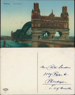 Ansichtskarte Hamburg Neue Elbbrücke 1914 - Altri & Non Classificati