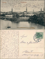 Ansichtskarte Hamburg Lombardsbrücke - Stadt 1909 - Altri & Non Classificati