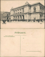 Ansichtskarte Hamburg Börse Menschenmenge 1908 - Other & Unclassified