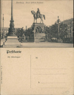 Ansichtskarte Hamburg Kaiser Wilhelm Denkmal, Partie 1913 - Altri & Non Classificati