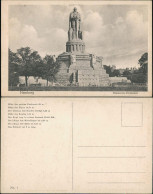 Ansichtskarte St. Pauli-Hamburg Bismarck-Denkmal - Anlagen 1925 - Altri & Non Classificati