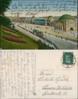 Ansichtskarte St. Pauli-Hamburg Landungsbrücken, Straße - Straßenbahn 1928 - Altri & Non Classificati