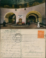 Ansichtskarte St. Pauli-Hamburg Elbtunnel - Innen Menschen Auto 1922 - Altri & Non Classificati