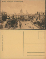 Ansichtskarte Hamburg Sivekingsplatz Mit Oberlandesgericht 1915 - Altri & Non Classificati