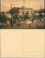 Ansichtskarte Hamburg Alsterpavillon - Autos 1913 - Altri & Non Classificati