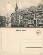 Ansichtskarte Hamburg Fleet, Deichstrasse Zwischen Cremon U. Kajen. 1914 - Altri & Non Classificati