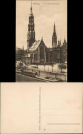 Ansichtskarte Hamburg St. Catharinenkirche, Boote - Treppe 1915 - Autres & Non Classés